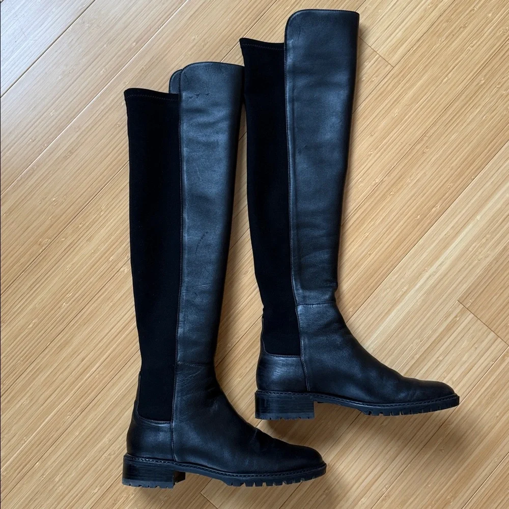 Stuart Weitzman City Boots in black size 7